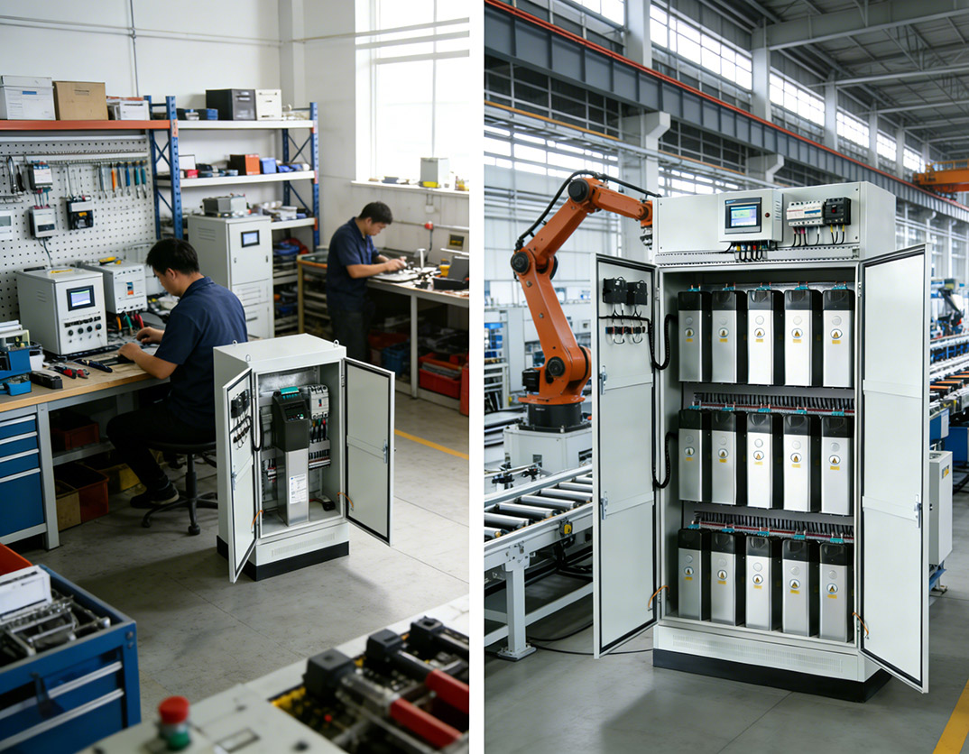 Wie wähle ich zwischen „Stand-Alone-Modus“ und „Master-Slave-Modus“? Wie können sich intelligente Kondensatoren an unterschiedliche Automatisierungsanforderungen anpassen?