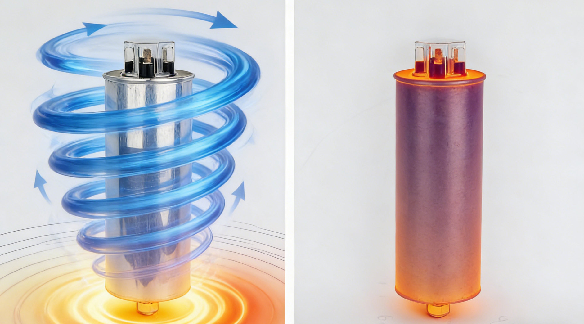 Der hydrodynamische Vorteil zylindrischer selbstheilender Niederspannungs-Shunt-Kondensatoren: Wie führt diese Form zu einer besseren Wärmeableitung?