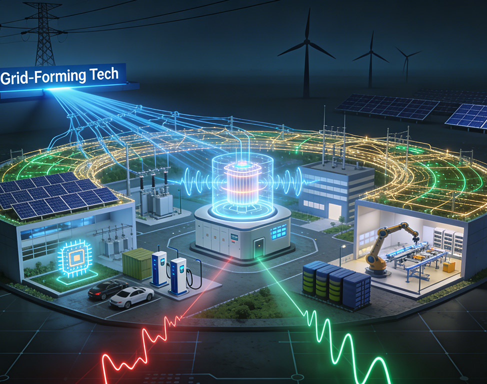 Was ist gitterbildende Technologie? Wie wird die Umstellung von Hochspannungs- auf Niederspannungsnetze die Branche der Blindleistungskompensation revolutionieren?