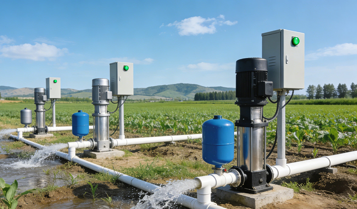 Wie kann das Layout zylindrischer Split-Phase-Kompensationskondensatoren für dezentrale einphasige Lasten in landwirtschaftlichen Bewässerungssystemen optimiert werden?