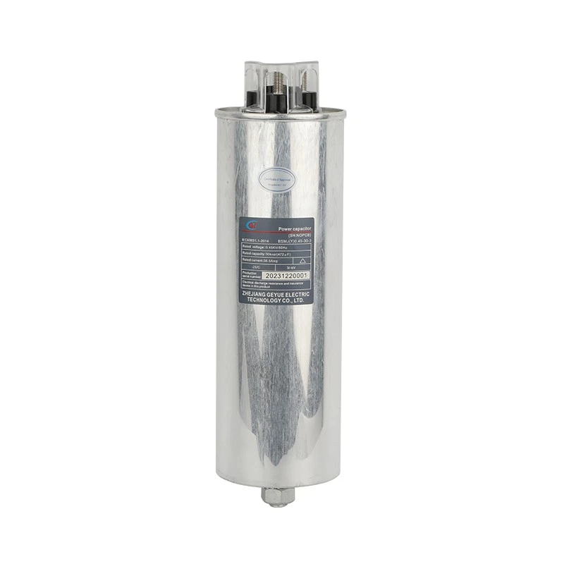 BSMJ (Y) -Serie Ein-Phase-Zylinder selbstheilender Shunt-Kondensator