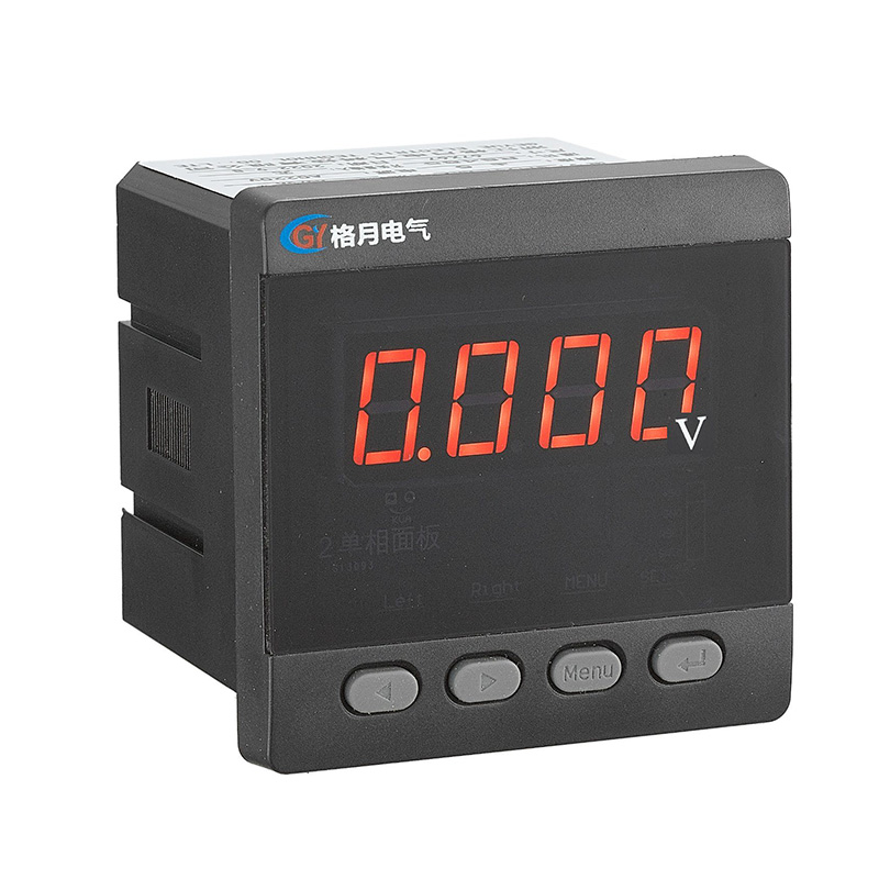 GY194U-K1-Serie LED LCD AC DC RS485 Einphasen-Voltmeter