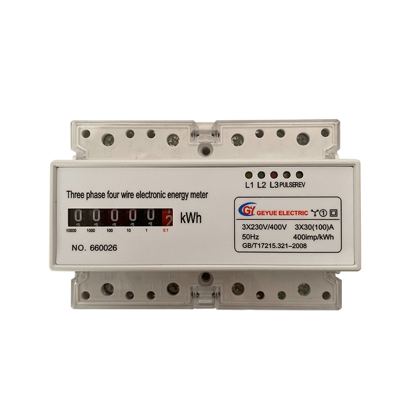 GY7PM drei Phase vier Draht 7p mechanischer Energiemessgerät