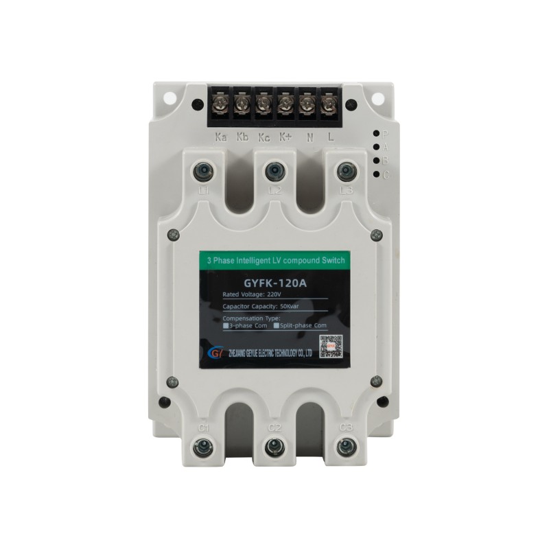 GYFK-120A 220 V 50kVAR Split-Phase-Kompensation Dreiphasen intelligent niedriger Spannungsverbindungsschalter