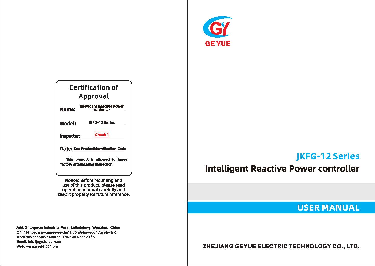Jkfg 24 24 Loops Apfc Automatic Power Factor Controller